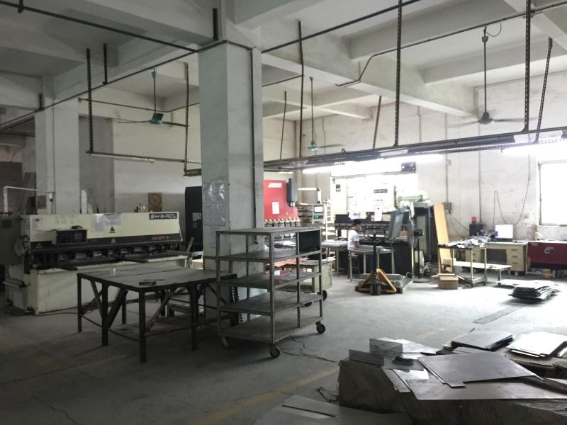 Guangzhou Ansheng Display Shelves Co.,Ltd linia produkcyjna producenta